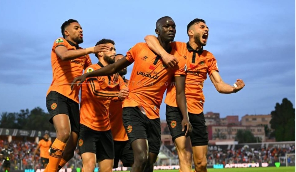 نهائي كأس الكونفيدرالية ذهاب: النهضة البركانية يفوز على سيمبا بهدفين نظيفين