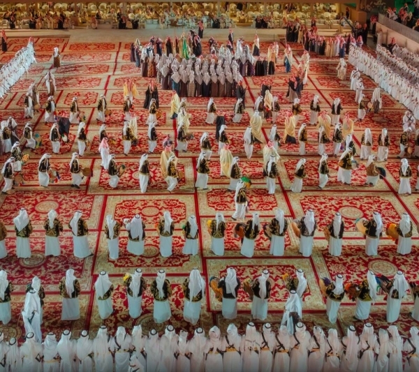 Largest Saudi Ardah, performed during Founding Day celebrations, wins Guinness World Record