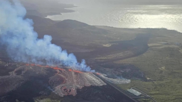 Volcano erupts near Iceland's Blue Lagoon after evacuations
