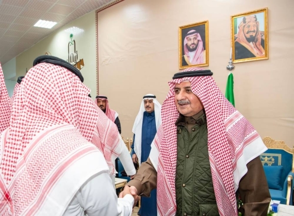 Tebuk emir reviews rain response in Tayma