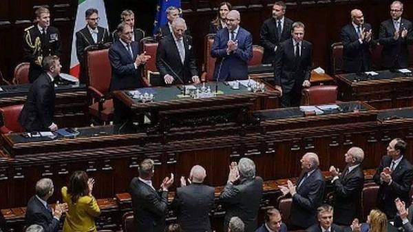 King Charles III addresses Italian parliament in Rome in historic first