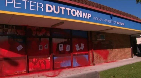 Teen charged after Australia PM candidate&#039;s office vandalized