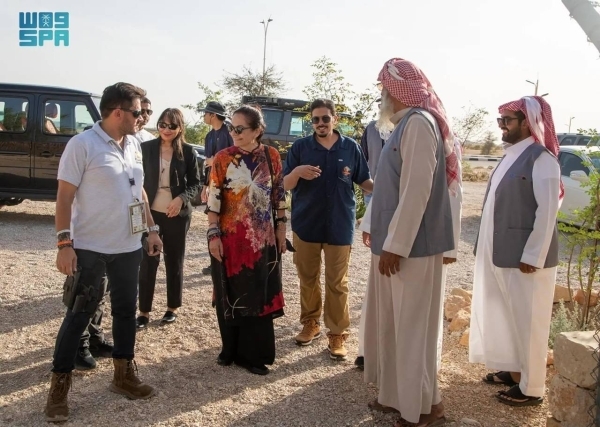 UNESCO delegation visits North Riyadh Geopark to celebrate its inclusion in Global Geoparks Network