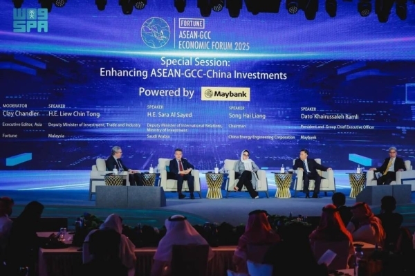 Saudi Arabia showcases investment prospects at ASEAN, GCC and China Economic Forum