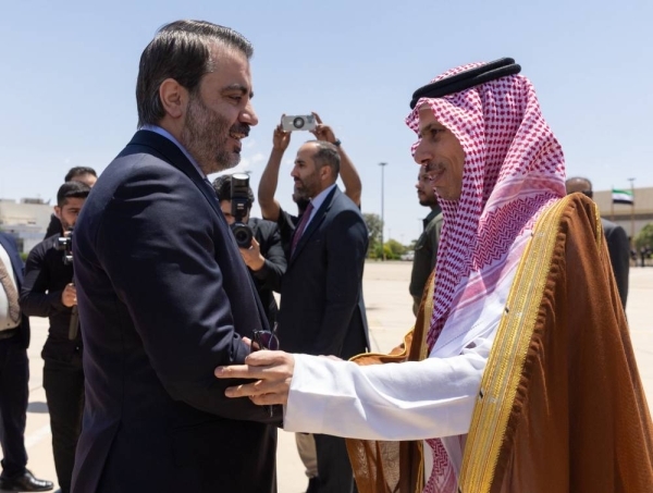 Saudi foreign minister arrives in Damascus for official visit, economic talks with Syrian leadership