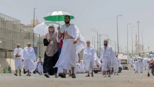 Saudi Arabia steps up measures to tackle sweltering heat as pilgrims embark on Arafat journey