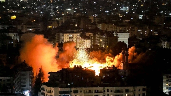 Israel attacks suburbs of Beirut, targeting alleged Hezbollah ‘drone factories'