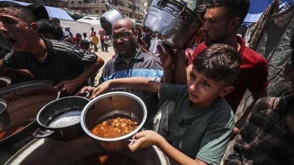 Six killed by Israeli gunfire near Gaza aid site, Hamas officials say