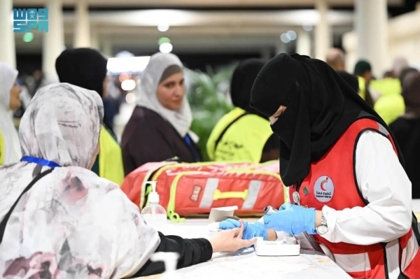 Over 147,000 healthcare services provided to pilgrims until Saturday