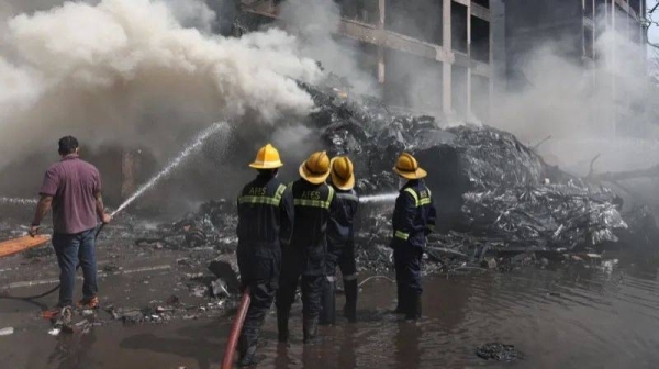 At the scene in Ahmedabad: 'Everyone is running trying to save as many lives as possible'