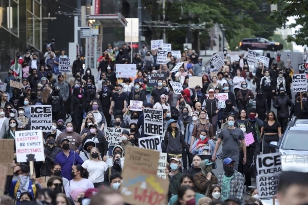 Mass protests erupt nationwide as Trump marks Army anniversary with military parade