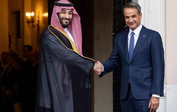 Saudi Crown Prince and Greek PM call for restraint and de-escalation in phone call