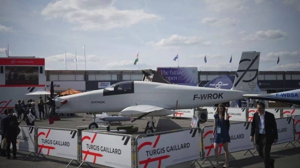 Drones take center stage as Europe races to catch up at Paris Air Show