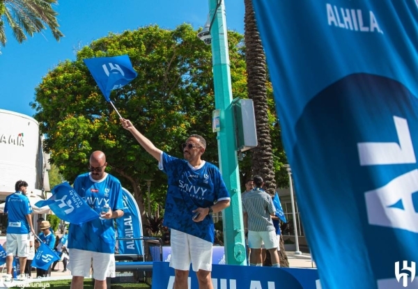 Al Hilal fans take over Miami ahead of Club World Cup match with Real Madrid