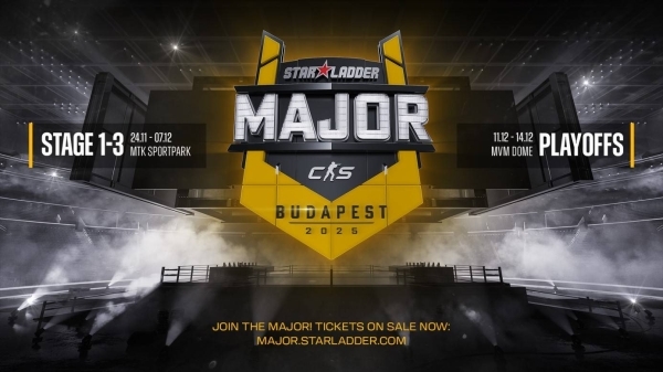StarLadder brings CS2 Major to Budapest in 2025