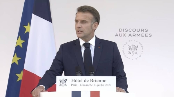 French president announces €6.5 billion boost in military spending