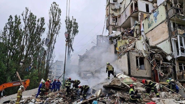 Kyiv toll rises to 26 after wave of Russian strikes defies Trump ceasefire demand