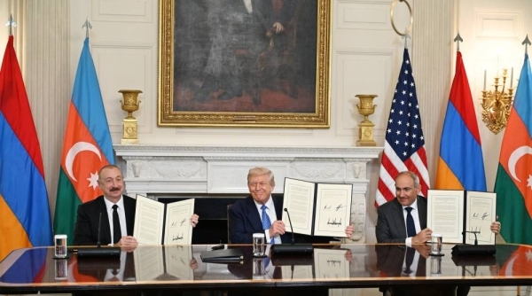 Armenia, Azerbaijan sign US-brokered peace roadmap to end decades of conflict