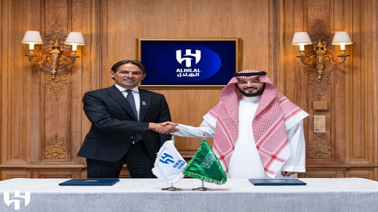 الهلال يعلن رسمياً التعاقد مع إنزاغي .. فيديو
