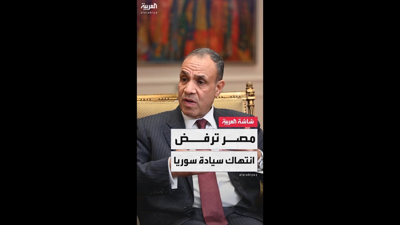 فيديو: مصر تجدد رفضها للانتهاكات الإسرائيلية في سوريا