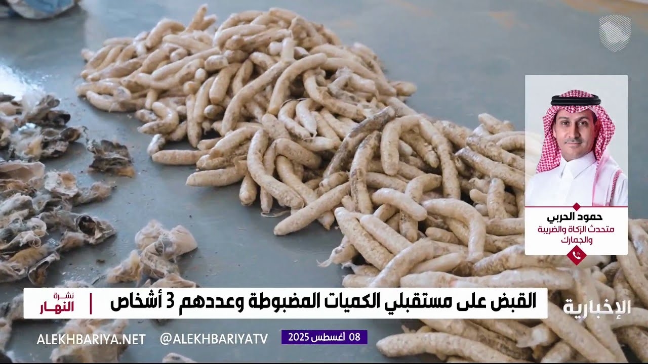 فيديو تفاصيل إحباط تهريب "أمفيتامين" بمنفذ الحديثة