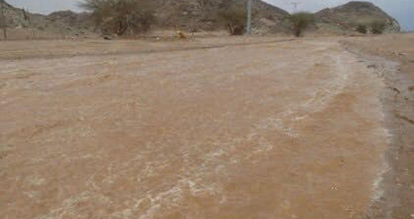 فقدان أم وابنها وحدث جراء السيول في الحسا والبترا
