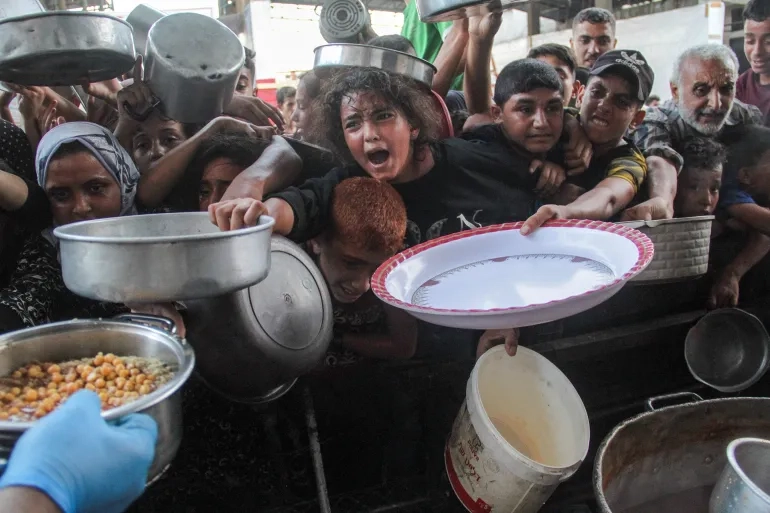 المنظمات الأهلية الفلسطينية: نطالب 'السلطة الفلسطينية' والأمم المتحدة بإعلان قطاع غزة منطقة مجاعة
