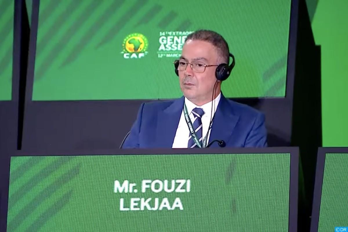 فوزي لقجع نائبا أولا لرئيس الكونفدرالية الإفريقية لكرة القدم CAF