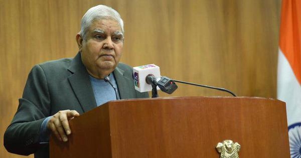 Preamble is like a person's parent, it cannot be changed, says VP Jagdeep Dhankhar