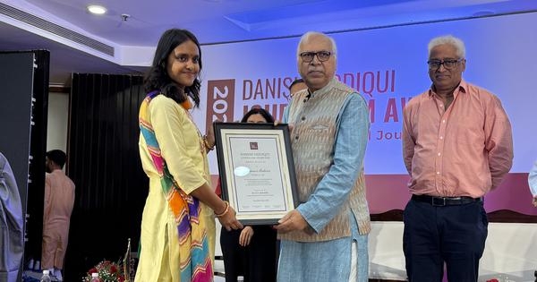 Scroll's Vaishnavi Rathore wins Danish Siddiqui Journalism Award 2025