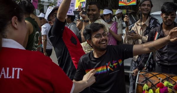 ‘I was scared to come, but then I saw others': A long, emotional journey at Delhi's Pride March