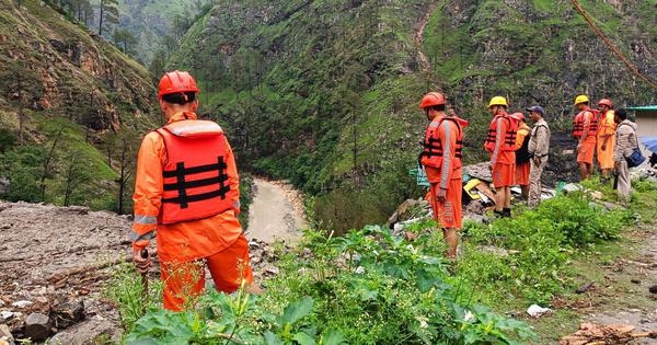 Uttarakhand: Two dead, seven missing after cloudburst triggers landslide in Uttarkashi