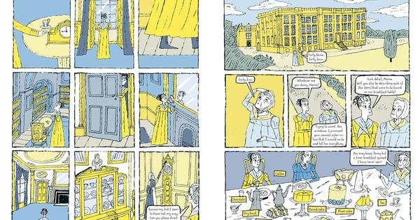 Bonnets, speech bubbles, ‘cheeky easter eggs': A sophisticated graphic biography of Jane Austen