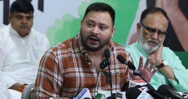 Tejashwi Yadav claims Muzaffarpur mayor, NDA MP possess two EPIC numbers