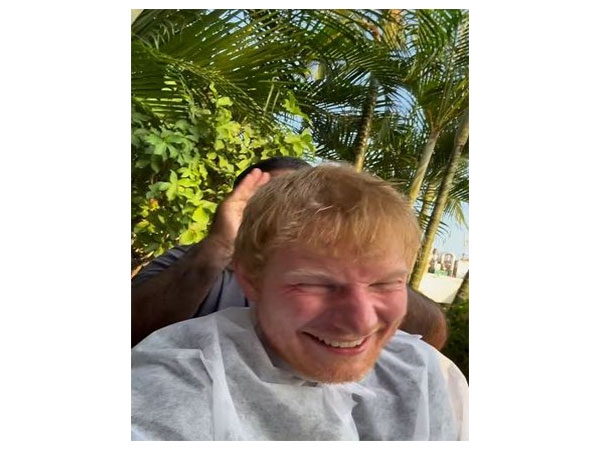 British singer Ed Sheeran enjoys Indian tour, shared fun video of head massage