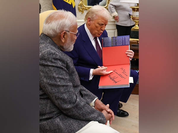Trump gifts Modi 'Journey Together' photobook, personalises it with "Mr Prime Minister, you are great"