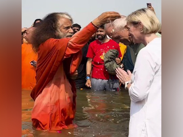 Norwegian envoy to India visits Mahakumbh in Prayagraj, calls it "Visit of a lifetime!"