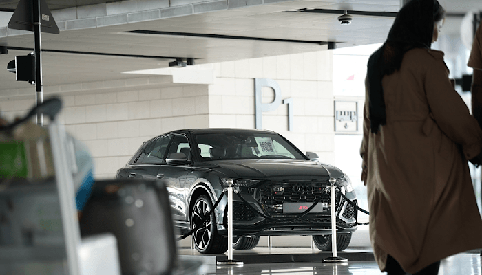 Luxury in Motion: Audi Takes Center Stage at Muscat International Airport's New Podium Showcase