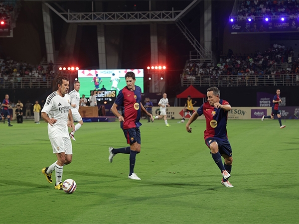 Real Madrid defeat FC Barcelona by 2-0 in historic 'Legends Faceoff' in India