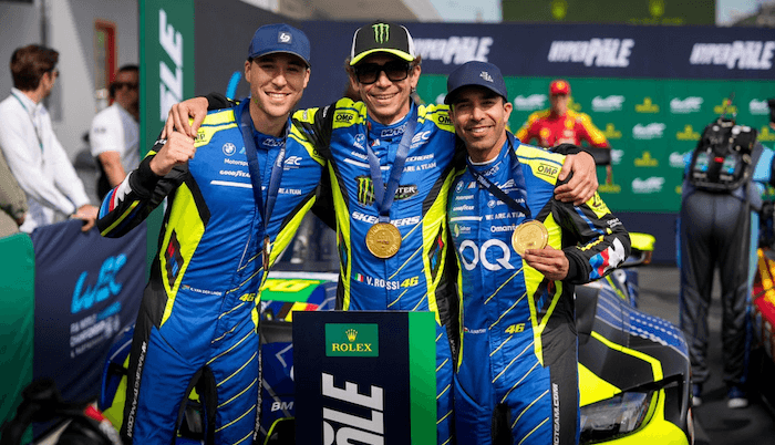 Dominant first pole position of FIA WEC season for Al Harthy and Rossi