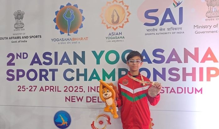 ISWK[Cambridge] Students Bring Glory to Oman at the 2nd Asian Yogasana Sport Championship!