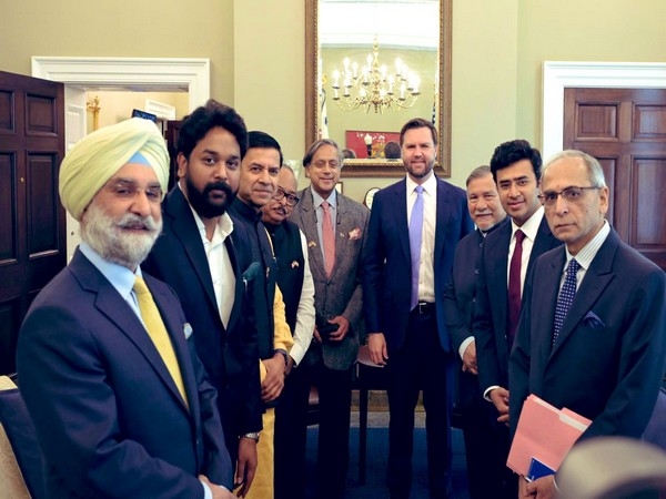 All-party delegation led by Shashi Tharoor meets US Vice President JD Vance