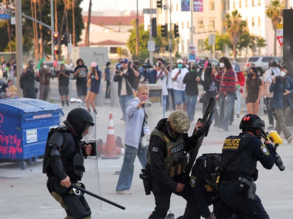 Federal govt will step in, says Trump amid tensions in Los Angeles over immigration operations