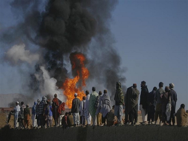 Afghanistan: Massive fire breaks out in West Kabul market, sparks public alarm
