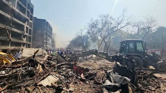 AI-171 Crash: Black box recovered from the rooftop of a building