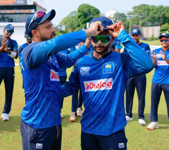 Dinusha stars on debut as Sri Lanka seize control