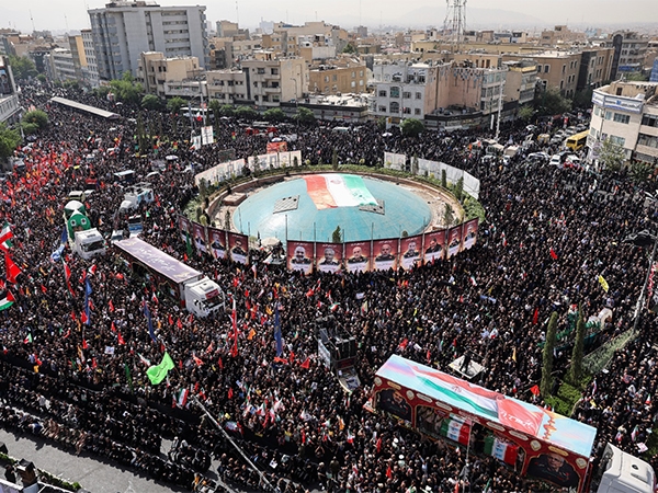 Iran: Thousands attend funeral of IRGC commanders, nuclear scientists killed in Israeli strikes