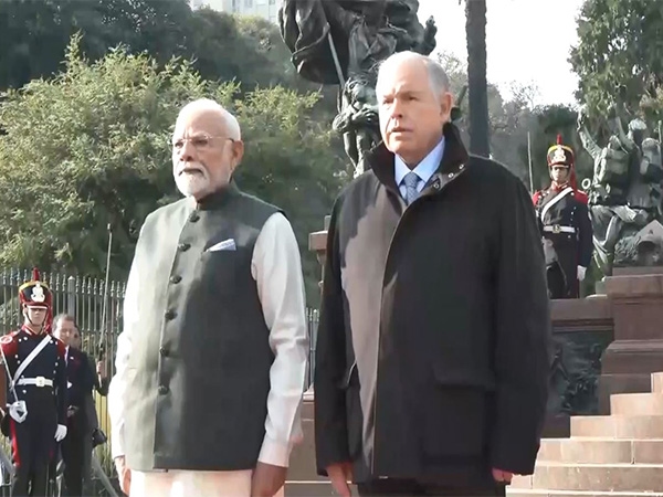 Argentina: PM Modi pays tribute at San Martin Memorial in Buenos Aires