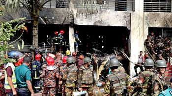 In Pictures: Atleast 20 dead in Bangladesh Jet Crash