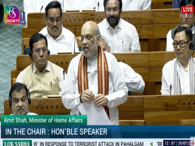 LeT commander Suleman involved in Pahalgam terror attack killed in 'Op Mahadev': Amit Shah in Lok Sabha